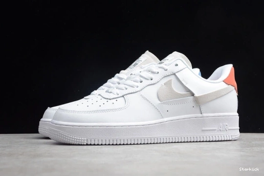 Air (W) 1 White LX Force 898889-103 Vandalised 0106